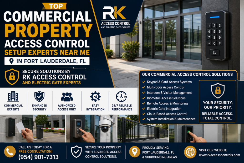 Top Commercial Property Access Control Setup Experts