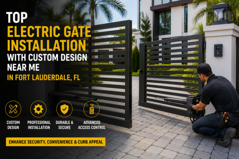 Top Electric Gate Installation